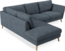 Madison Lux - 2-sits soffa med divan vänster - Vit