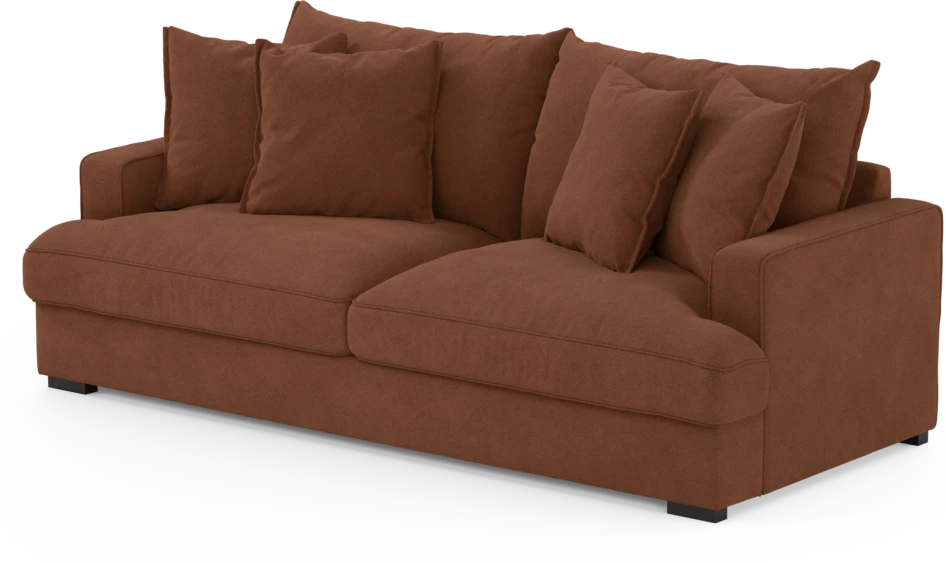 Mila - 3-sits soffa - Orange