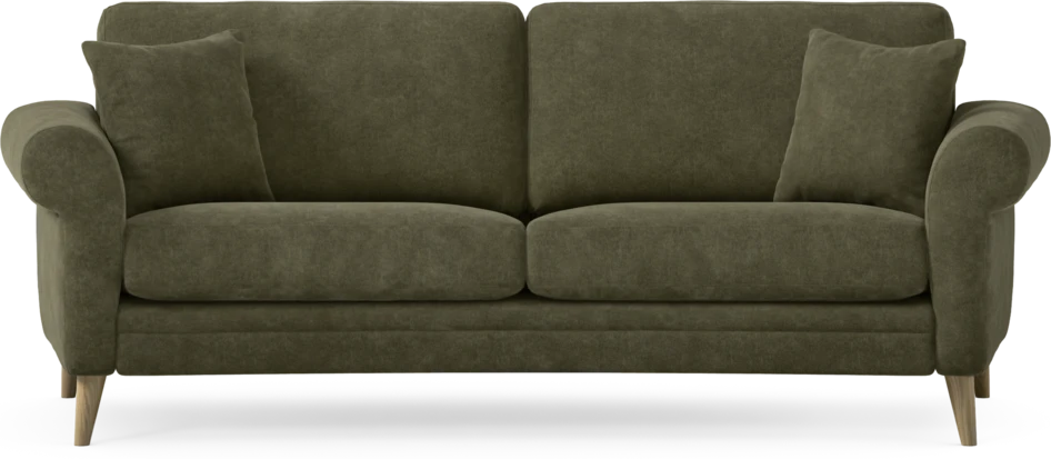 Eden - 2,5-sits soffa svängd - Grön