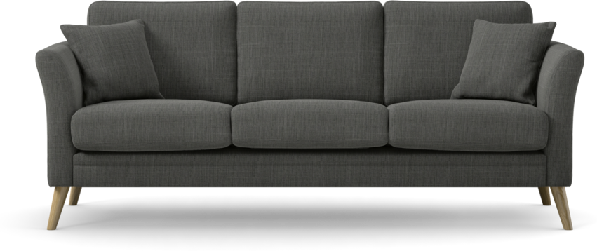 Eden - 3-sits soffa - Grå