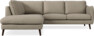 Madison Lux - 2-sits soffa med divan vänster - Beige
