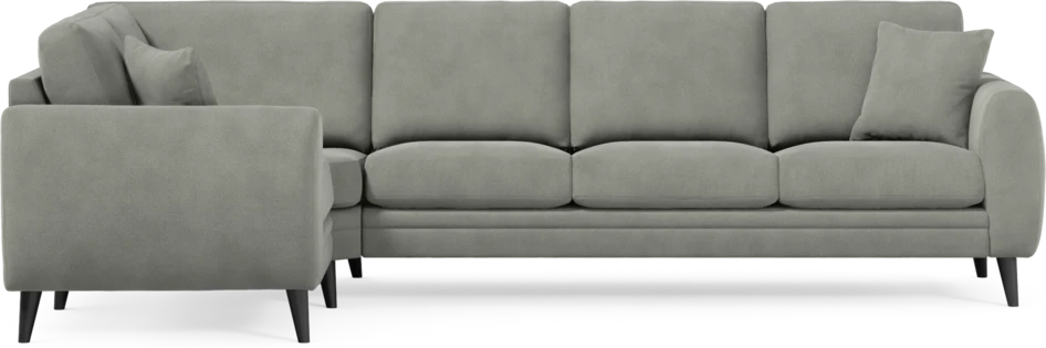 Eden - Hörnsoffa, 1+3-sits - Grå