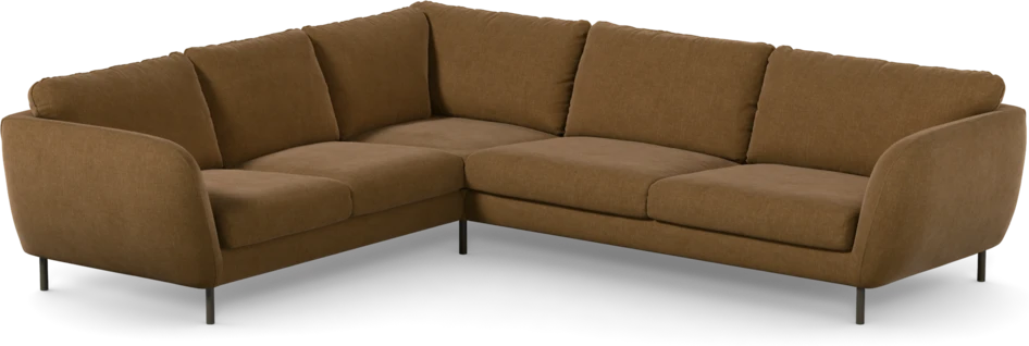 Madison Lux - Hörnsoffa 2+3-sits, hörn 1 - Brun