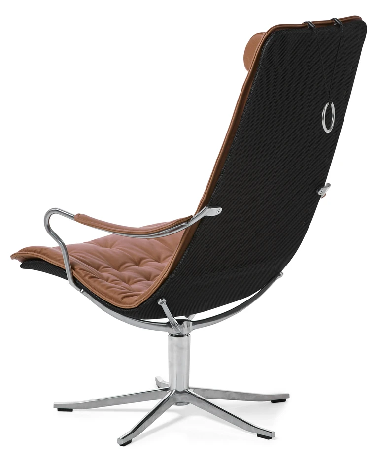 Moore - Fåtölj, hög - Brun