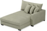 Rossi - Schäslong XL höger - Beige