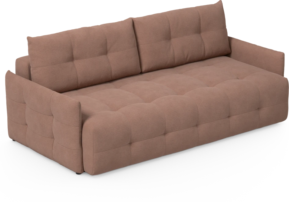 Bella - Bäddsoffa 3-sits - Rosa