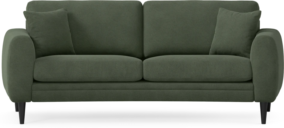 Eden - 2,5-sits soffa svängd - Grön
