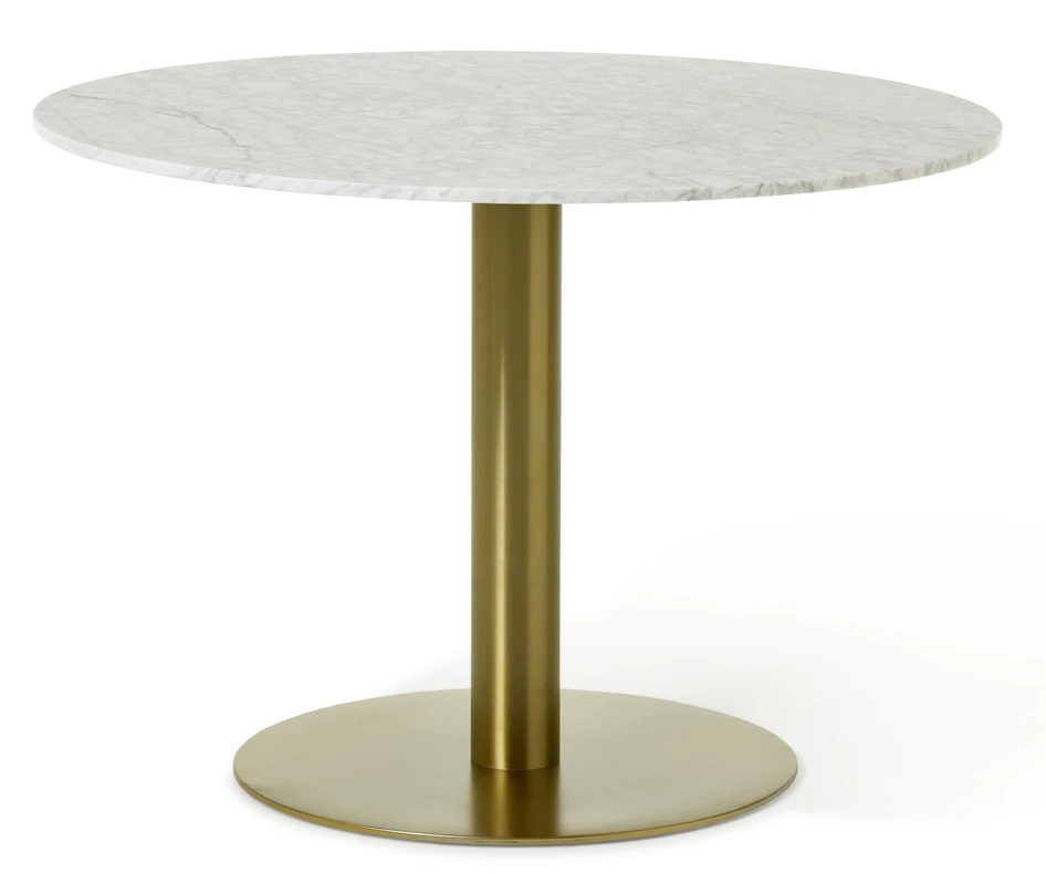 Tiffany - Matbord, Ø 106 cm - Gul