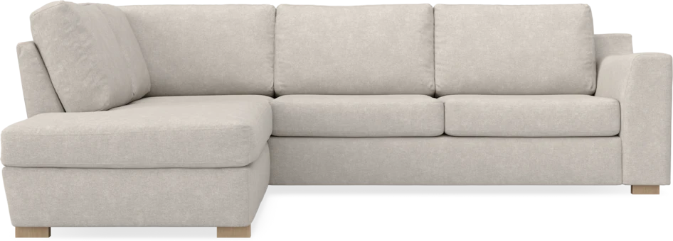 Friday - 2,5-sits soffa med divan vänster - Grå