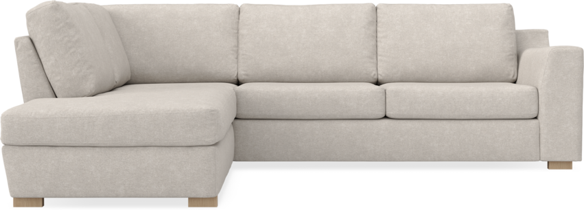 Friday - 2,5-sits soffa med divan vänster - Grå