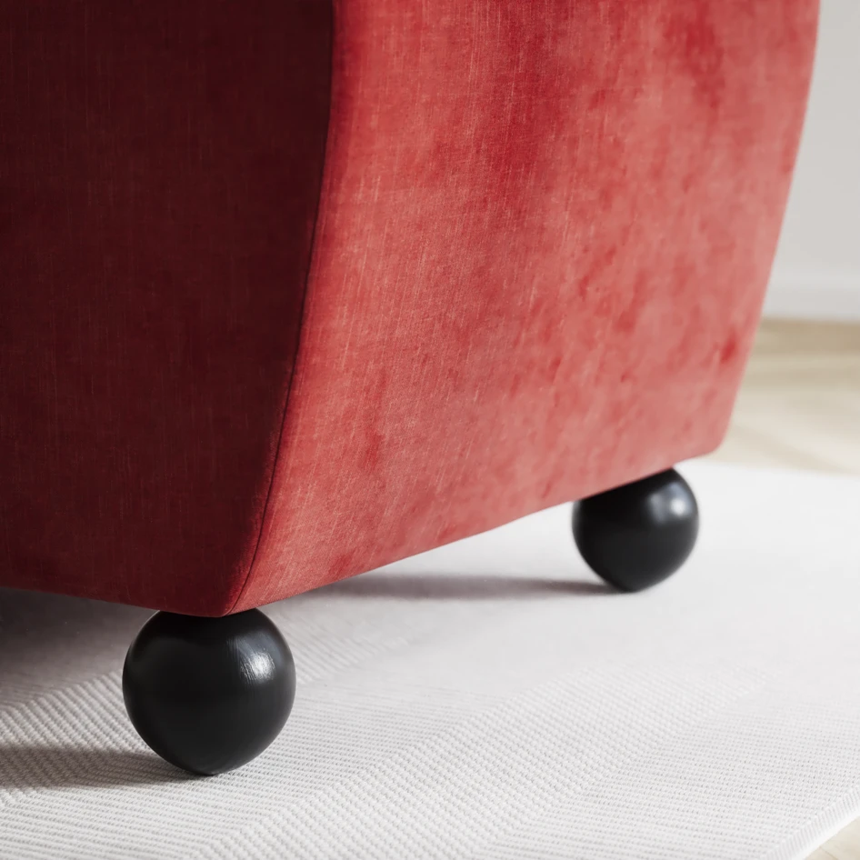 Madison Lux - Hörnsoffa 2+3-sits, hörn 1 - Rosa