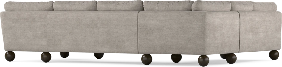 Madison Lux - Hörnsoffa med schäslong höger - Beige