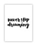 Postcard - Poster, 15x20 cm, 4-pack - Svart