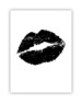 Postcard - Poster, 15x20 cm, 4-pack - Svart
