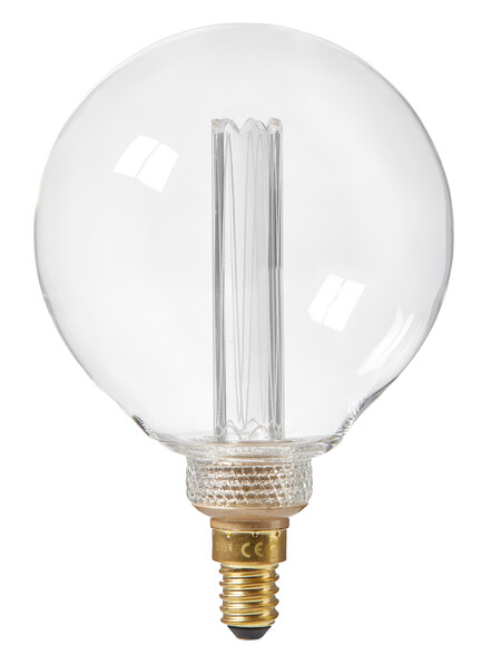 Future - Ljuskälla LED, E14, lm 70, Ø 9,5 cm, dimbar - Vit