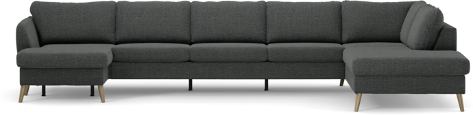 County, 4-sits soffa med schäslong vänster och divan höger