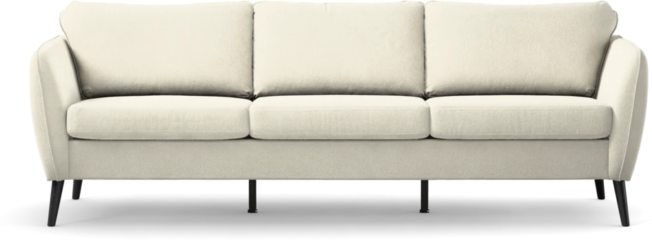 County - 3-sits soffa - Vit