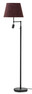 Canton - Golvlampsfot, H140 cm - Svart