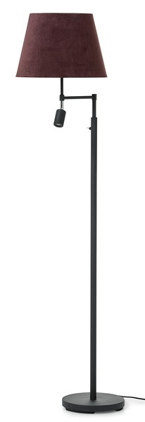 Canton - Golvlampsfot, H140 cm - Svart