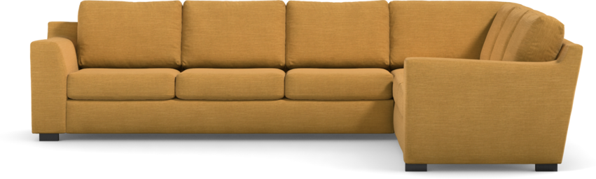 Friday - Hörnsoffa, 3+2-sits - Gul