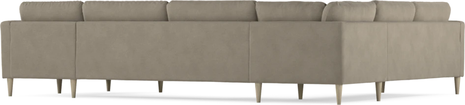 Bridge - Hörnsoffa, 2+3-sits med schäslong höger - Beige