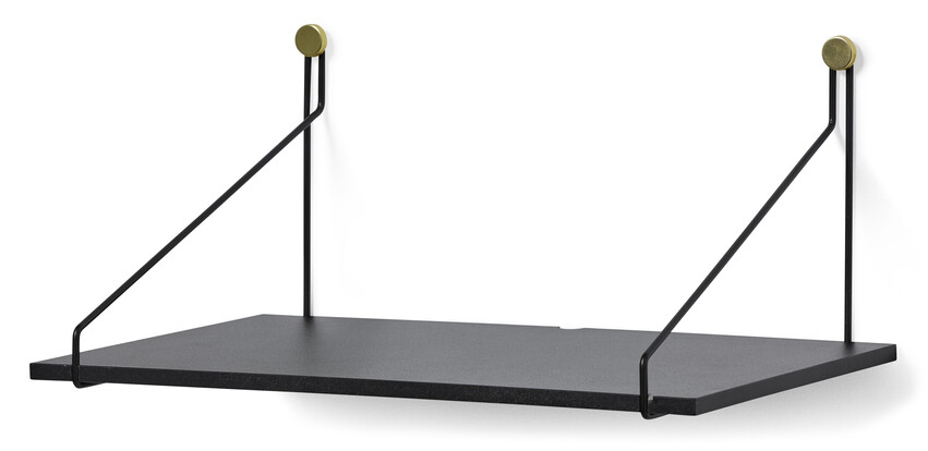 Dexter - Vägghängt sängbord, B 40 cm - Svart