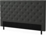 Delux Pikerad - Sänggavel, 90-210 cm - Grå