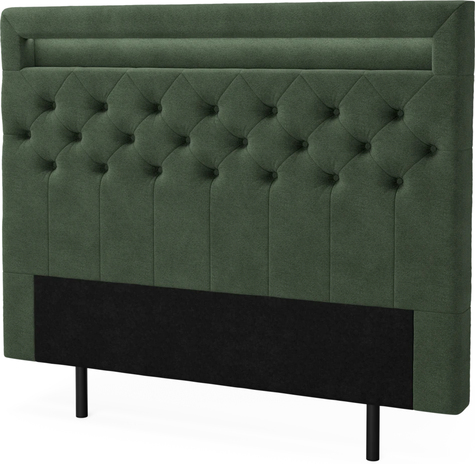 New York led - Sänggavel, 90-210 cm - Grön