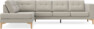 Rio - 3-sits soffa med divan vänster - Beige