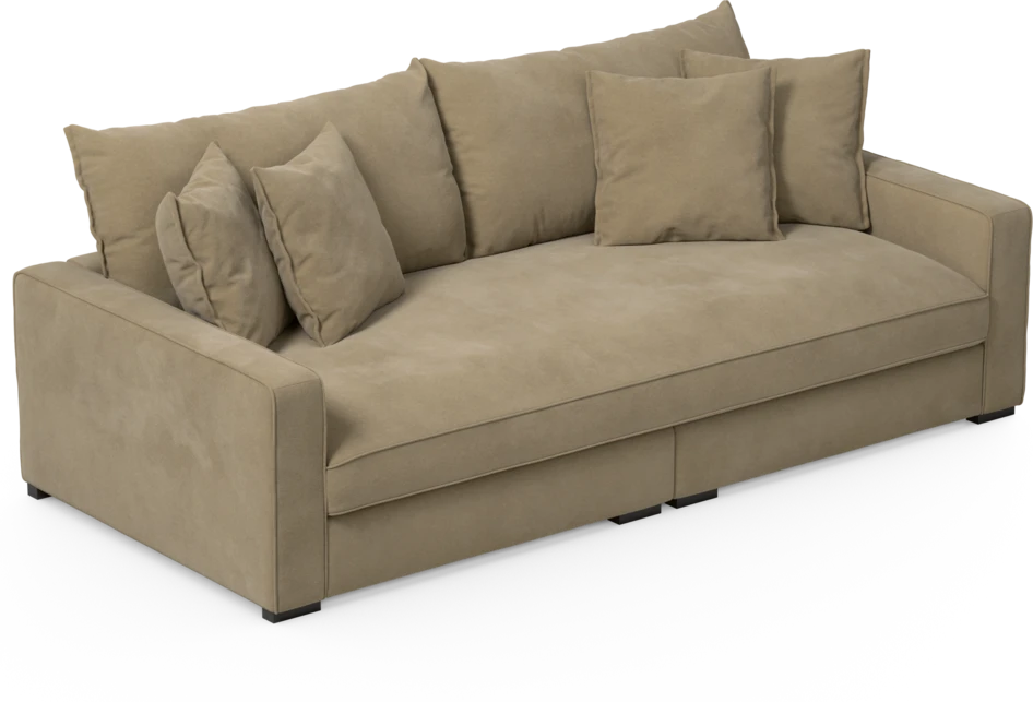Rossi - 3-sits soffa, hel dyna - Beige