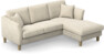 Eden - 2-sits soffa med schäslong - Beige
