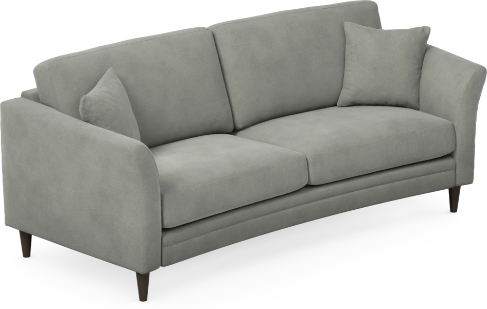 Eden - 2,5-sits soffa svängd - Grå
