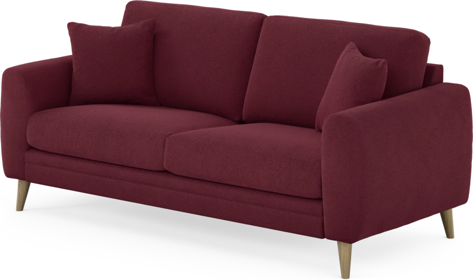 Eden - 2,5-sits soffa - Röd