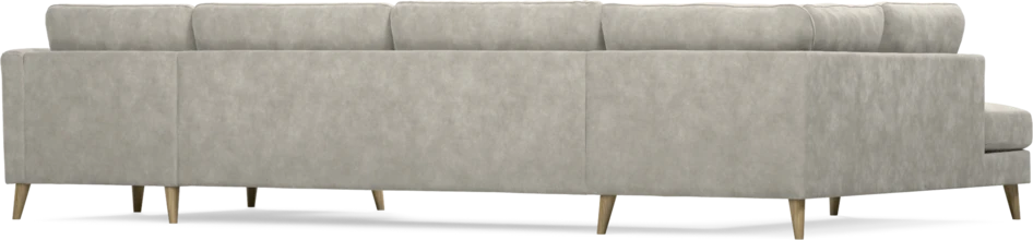 Bridge - 3-sits soffa med divan vänster och schäslong höger - Grå