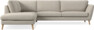 Madison - 3-sits soffa med divan vänster - Beige