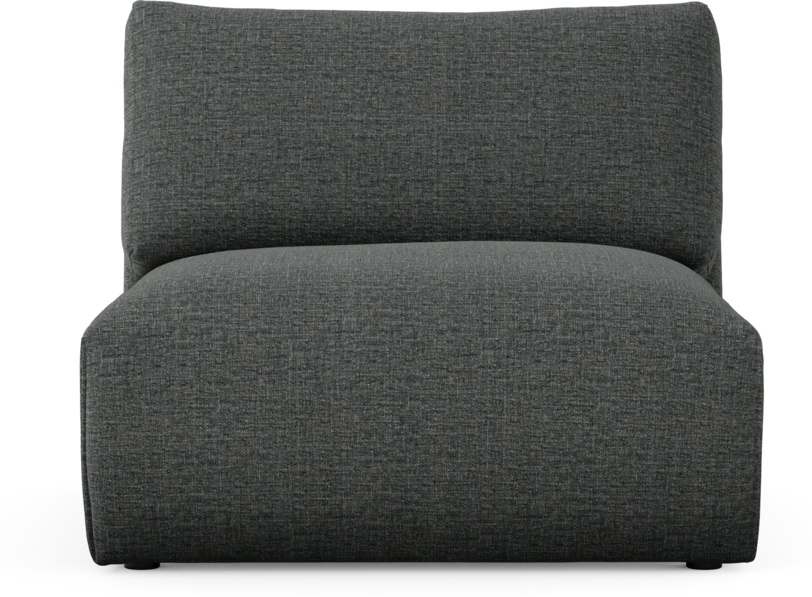 Free - 1,5-sits utan armstöd - Grå