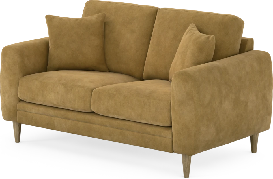 Eden - 2-sits soffa - Gul