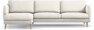 Madison Lux - 3-sits soffa med schäslong vänster - Beige