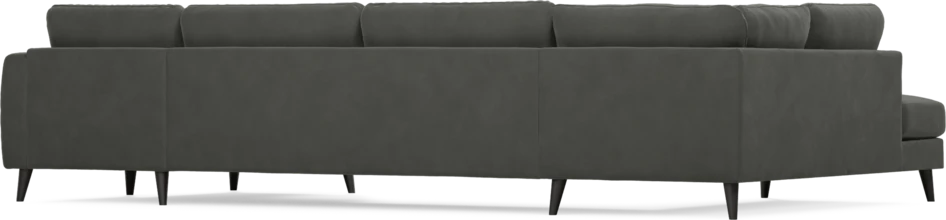 Bridge - 3-sits soffa med divan vänster och schäslong höger - Grå