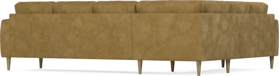 Eden - Hörnsoffa, 2+3-sits - Gul