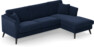Eden - 2,5-sits soffa med schäslong - Blå