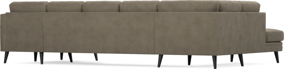 Eden - 3-sits soffa med divan vänster och schäslong höger - Beige