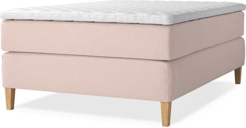 Delux Exclusive - Kontinentalsäng, enkelsäng 140 cm med bäddmadrass