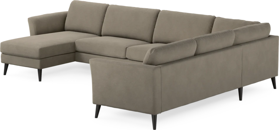 Bridge - Hörnsoffa, 3+2-sits med schäslong vänster - Beige