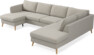 County - 3-sits soffa med schäslong vänster och divan höger - Beige