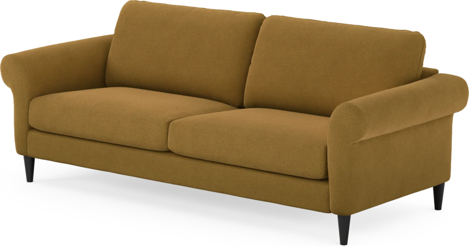 Bridge - 3-sits soffa - Gul