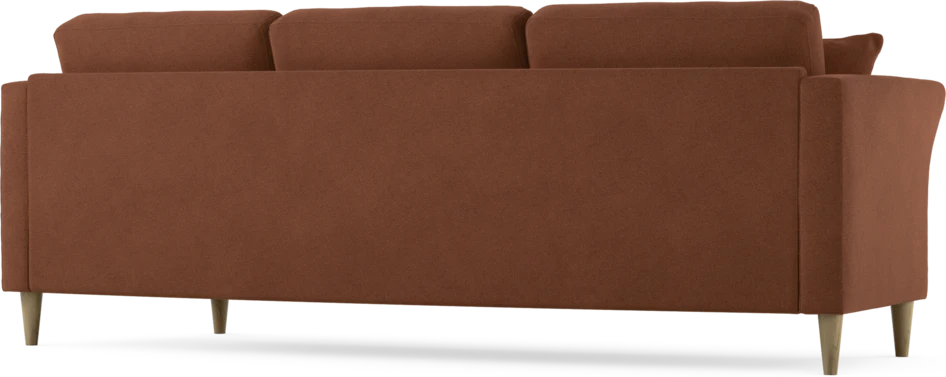 Eden - 3-sits soffa svängd - Orange