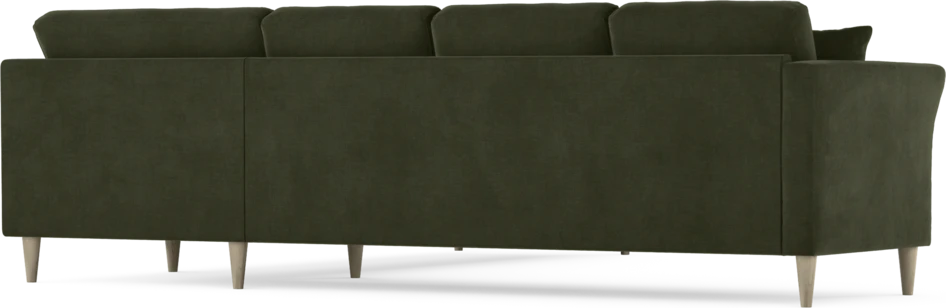 Eden - Hörnsoffa, 3+3-sits - Grön