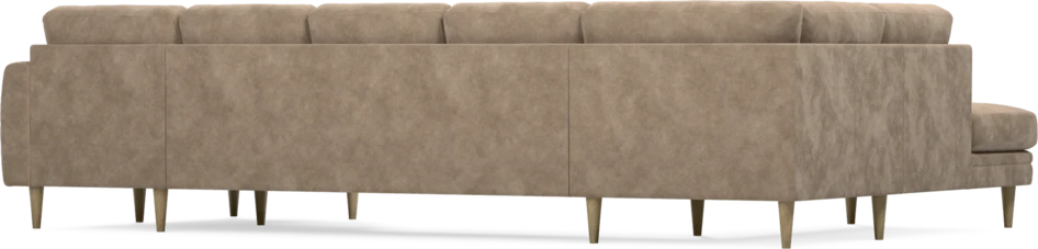 Eden - 3-sits soffa med divan vänster och schäslong höger - Beige
