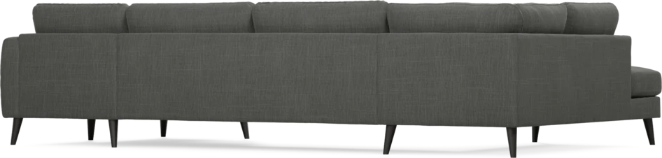 Bridge - 3-sits soffa med divan vänster och schäslong höger - Grå